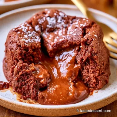 Fondant Chocolat Au Lait pour 6 Personnes Fiche recette