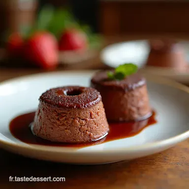 Fondants Coeur Coulant Chocolat Le Petit Plaisir Facile Fiche recette
