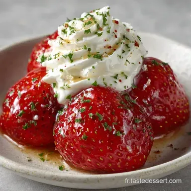Fraises Chantilly pour 6 Personnes Fiche recette