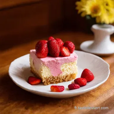 Recettes Desserts Fraises Fraisier Facile le Go&ucirc;t du Paradis Fiche recette