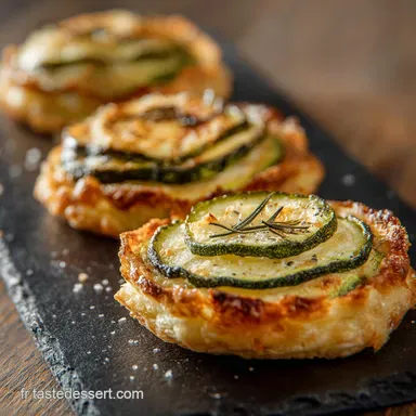 Galettes de Courgettis croustillantes Le secret du Soleil de Provence Fiche recette