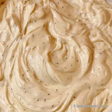 Ganache Vanille au Chocolat Blanc Fiche recette