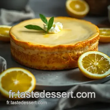 G&acirc;teau &agrave; la Ricotta et aux Agrumes : Dessert Chic en Moins de 10 Minutes Fiche recette