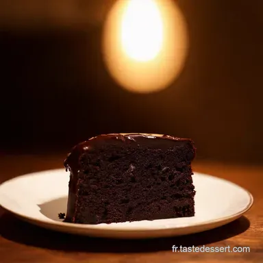 Gâteau Chocolat Vegan Ganache Un Délice Noir Irrésistible Fiche recette