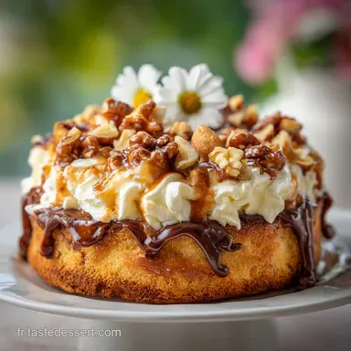 G&acirc;teau aux Noix Moelleux Ready in 50 Min Fiche recette