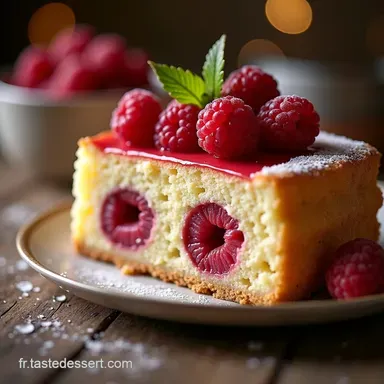 Recette G&acirc;teau Magique aux Framboises Le Secret des 3 Couches Fiche recette