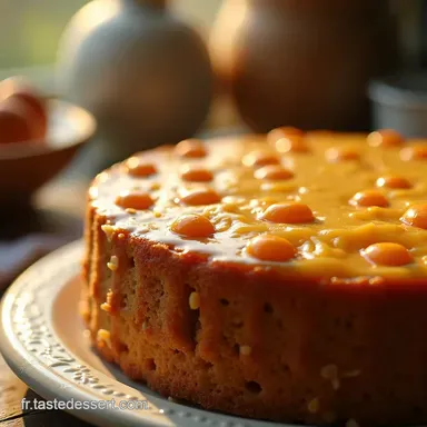 Gâteau Amandes Glaçage Crèmeux et Un Délice Facile Fiche recette