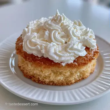 G&acirc;teau Moelleux Cr&egrave;me Fouett&eacute;e: 10 Pers Fiche recette
