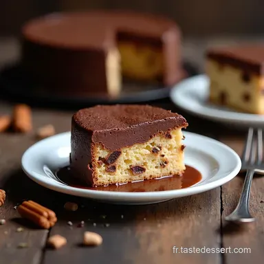 Mon Secret G&acirc;teau Noisette Chocolat Ganache Onctueuse Facile