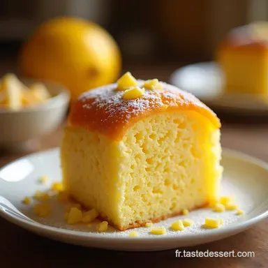G&acirc;teau Nuage au Citron Pourquoi Tout le Monde en Raffole Fiche recette