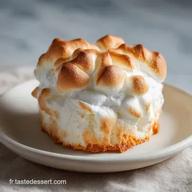 G&acirc;teau Nuage Sans Farine : Recette Moelleuse pour 6 Fiche recette