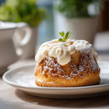 G&acirc;teau Nuage Sans Farine : Recette Moelleuse pour 6