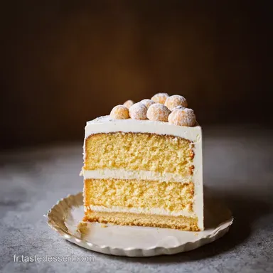 G&acirc;teau Raffaello Un R&ecirc;ve Coco Amande en Layer Cake Fiche recette