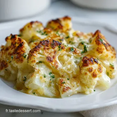Gratin Chou-fleur Pommes de Terre pour 4 Fiche recette
