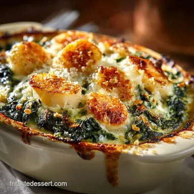 Gratin d&eacute;pinards : La Recette Fran&ccedil;aise Cr&eacute;meuse et Rapide Fiche recette