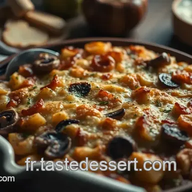 Recette hiver : Gratin Savoureux de Pommes de Terre aux Champignons