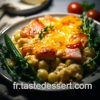 Gratin saumon courgette : Mon plat r&eacute;confortant pr&eacute;f&eacute;r&eacute; pour toute la famille Fiche recette