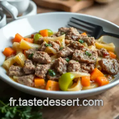 Recette Viande Hachée Facile: Hachis Parmentier Maison Fiche recette