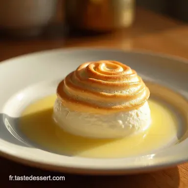 Recette d&Icirc;le Flottante Facile Nuages Vanill&eacute;s et Cr&egrave;me Anglaise Fiche recette