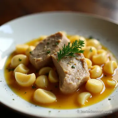 Blanquette de Veau Traditionnelle Sauce Velout&eacute;e et Tendre