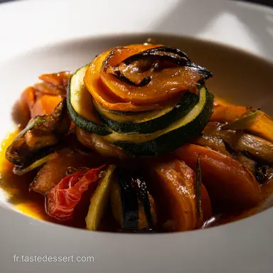 Ratatouille Paul Bocuse : Le soleil proven&ccedil;al dans votre assiette! Fiche recette