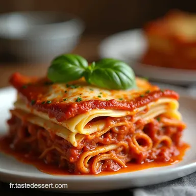 Lasagnes Bolognaise Maison Facile La Recette de Ma GrandMère Fiche recette