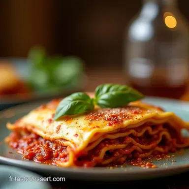 Meilleure Recette Lasagnes &agrave; la Bolognaise Maison Facile Fiche recette