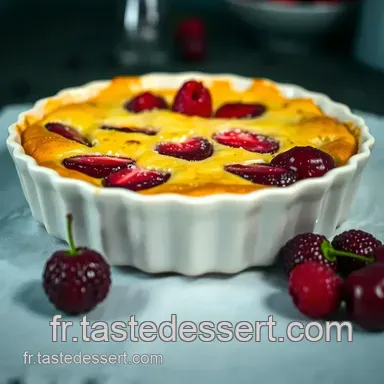 Le Clafoutis aux Cerises et Pistaches de Guy Savoy : Un Dessert Français Facile et Délicieux Fiche recette