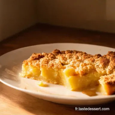 Mon Crumble aux Pommes Facile Recette de GrandMère Fiche recette