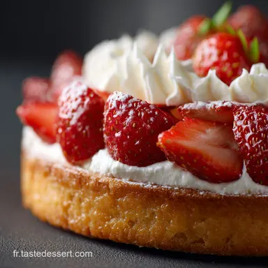 Fraisier Traditionnel Parfait Recette Infaillible avec Cr&egrave;me Mousseline Fiche recette