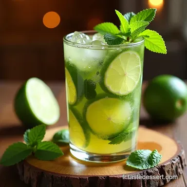 Virgin Mojito Cocktail Sans Alcool Ma Recette Z&eacute;ro Degr&eacute; Facile et UltraRafra&icirc;chissante Fiche recette