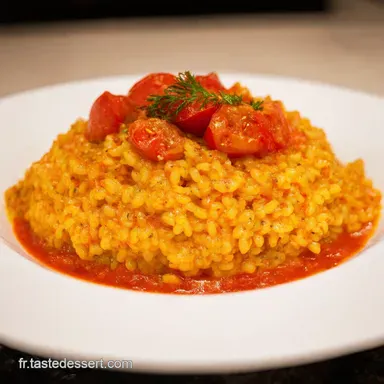 Risotto Tomate Facile, Façon Bocuse: Un Goût de Lyon! Fiche recette