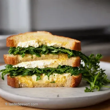 Sandwich Past&egrave;que Feta Roquette Le Hit Rafra&icirc;chissant de l&Eacute;t&eacute; Fiche recette