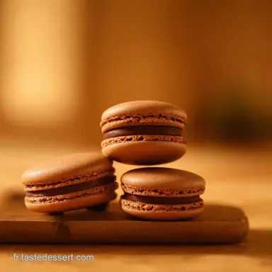 Macarons Kinder SchokoBons Perle en Sucre Oh l&agrave; l&agrave; Fiche recette