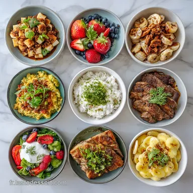 Meal Prep Pour la Semaine: Poulet &Eacute;pic&eacute; et Patates Douces Fondantes Fiche recette