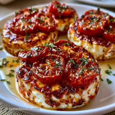Mini Cheesecake Ch&egrave;vre Tomates: 12 Pers Fiche recette