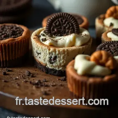 Mini Cheesecakes Chocolat : Un D&eacute;lice Facile et Gourmand! Fiche recette