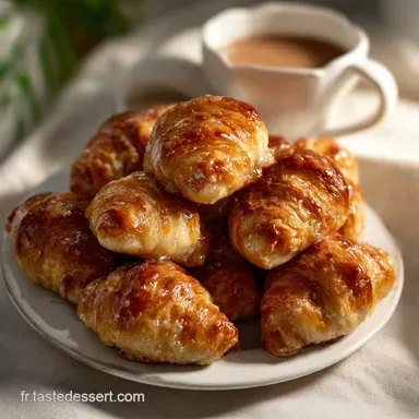 Mini Croissant Salé Feuilletage Aéré Fiche recette