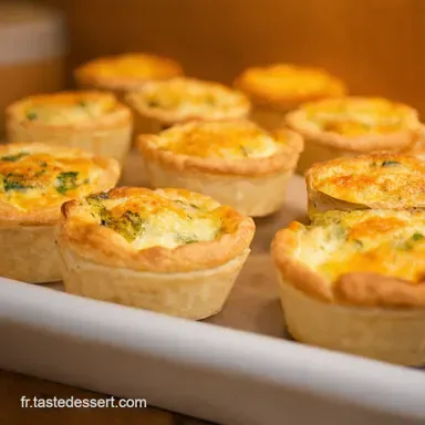 Mini Quiches Sans Façon La Recette Facile et Délicieuse Fiche recette