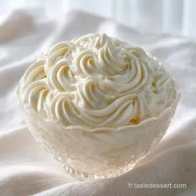 Mousse &Agrave; La Cr&egrave;me Pour 4 Personnes Fiche recette