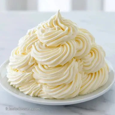 Mousse Chocolat Blanc pour 4 Portions Fiche recette