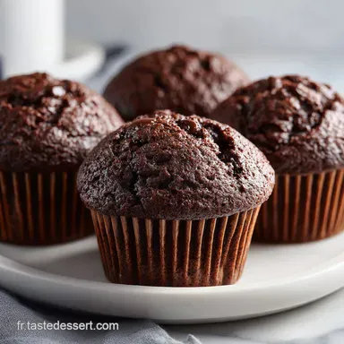 Muffins au Chocolat Moelleux en 35 Minutes pour 12 Personnes