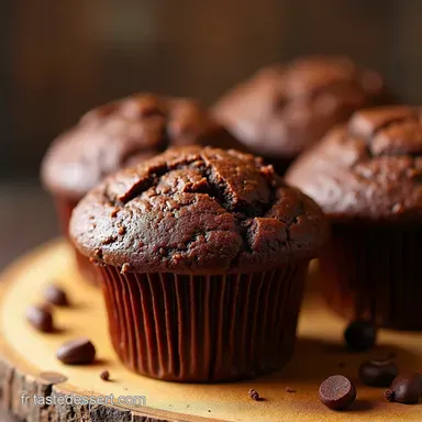 Muffins Chocolat Moelleux la Recette Facile Go&ucirc;ter R&eacute;ussi Fiche recette