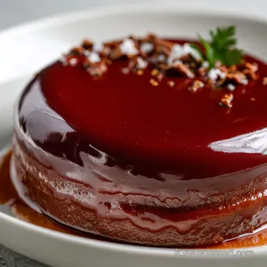 Nappage pour G&acirc;teau Miroir au Chocolat Recette P&acirc;tissier Fiche recette