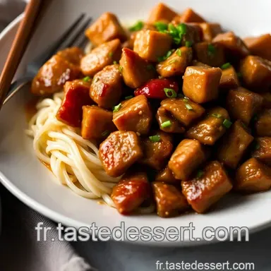 Recette Nouilles Chinoises Poulet Saut&eacute; : Un Plat R&eacute;confortant Facile Fiche recette