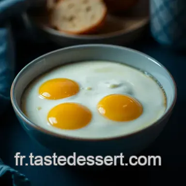 Oeuf au Lait : Douceur Cr&eacute;meuse Incontournable &agrave; la Fran&ccedil;aise Fiche recette