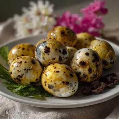 Oeuf de Caille Aperitif: C&oelig;ur Fondant Garanti Fiche recette