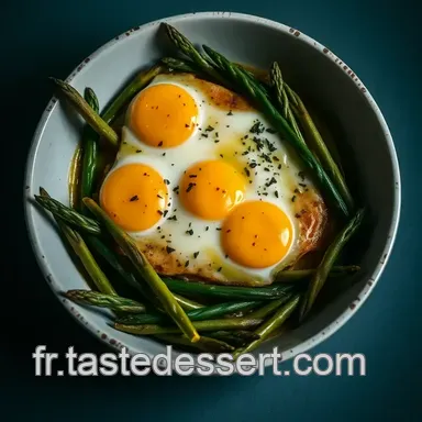 Oeufs &agrave; la Coque Printaniers Revisit&eacute;s: L'Asperge Star! Fiche recette