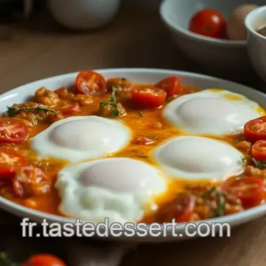 Oeufs à la Tomate : Recette Simple et Savoureuse pour le Petit Déjeuner Fiche recette