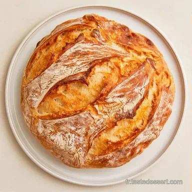 Pain Blanc Cocotte en 3h 55min Fiche recette